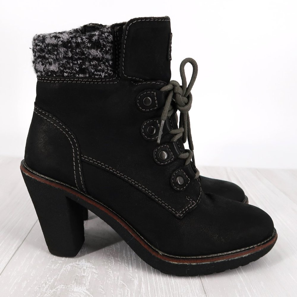 Bussola Boots Heeled Winter Black